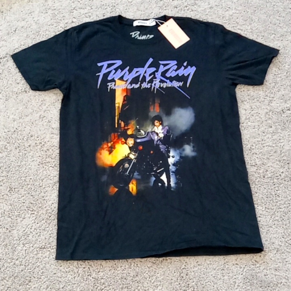Prince and the Revolution Purple Rain t shirt